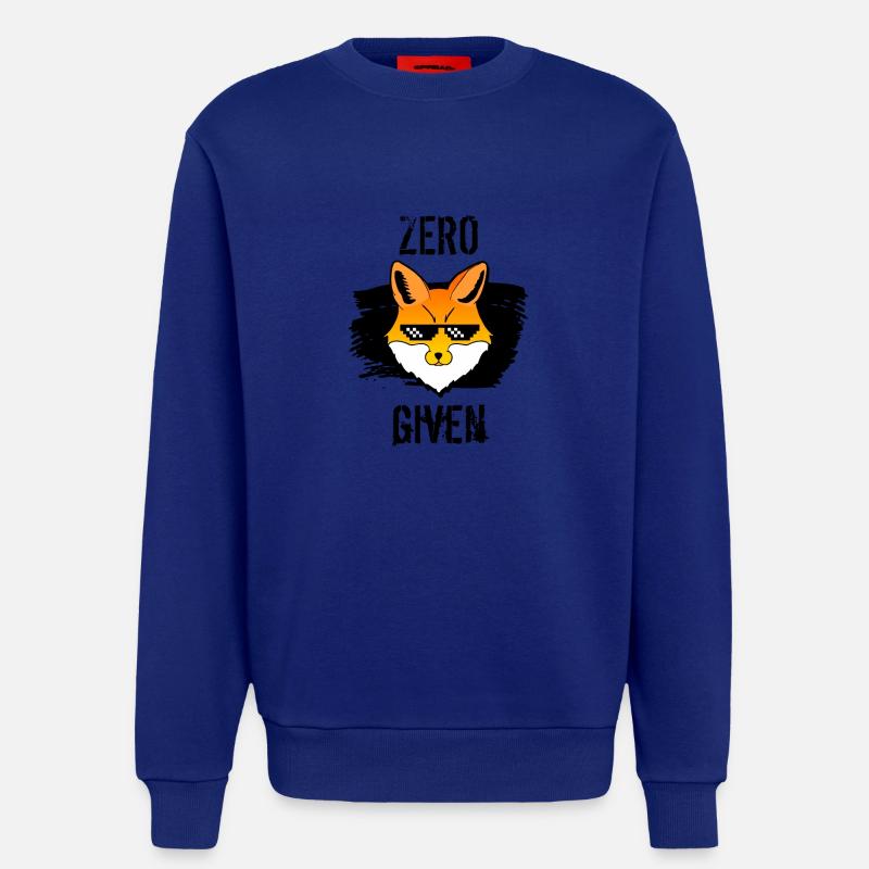 cooles Zero Fox Given Shirt - Sweatshirt - made by SPREAD  - Iconic Blue