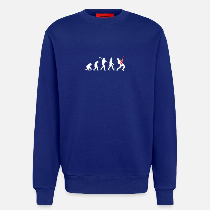 guitar - Sweatshirt - made by SPREAD  - Iconic Blue