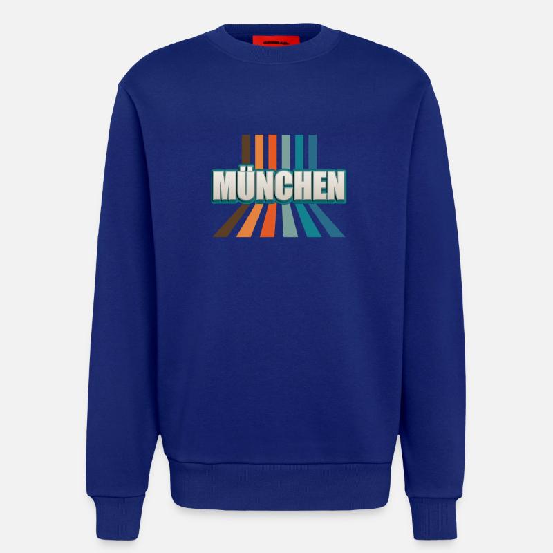 Munich Munich Munich - Sweatshirt - made by SPREAD  - Iconic Blue