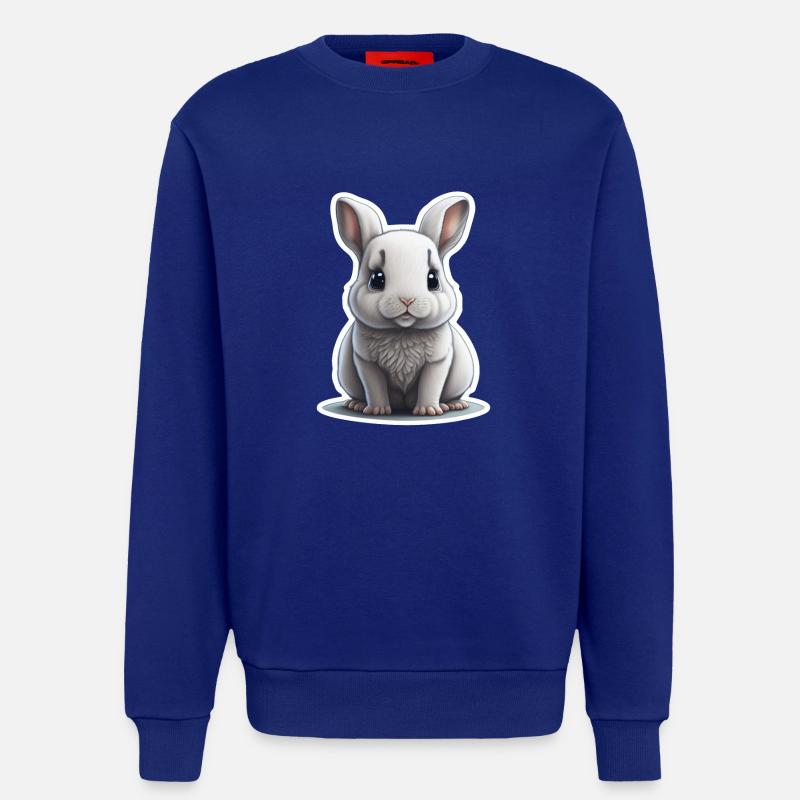 Rabbit Rabbit Bunny Floppy Ear - Sweatshirt - made by SPREAD  - Iconic Blue
