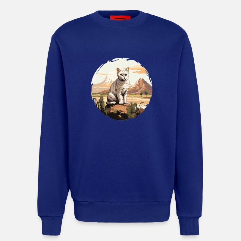 Burmilla Kätzchen Burmilla Katze - Sweatshirt - made by SPREAD  - Iconic Blue