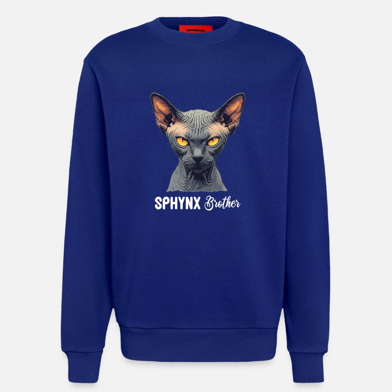 Sphynx Kätzchen Sphynx Katze - Sweatshirt - made by SPREAD  - Iconic Blue