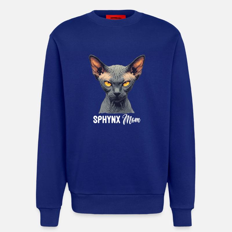 Sphynx Kätzchen Sphynx Katze - Sweatshirt - made by SPREAD  - Iconic Blue