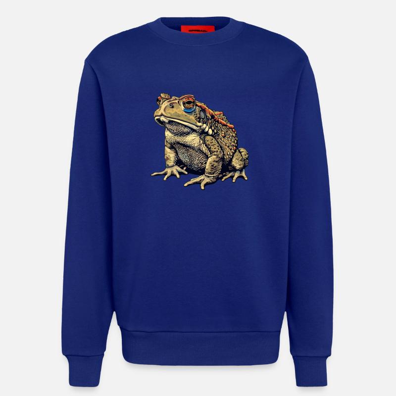 Toad Kröten Kröte - Sweatshirt - made by SPREAD  - Iconic Blue