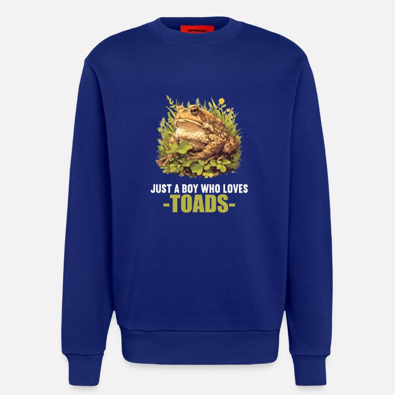 Toad Kröten Kröte - Sweatshirt - made by SPREAD  - Iconic Blue