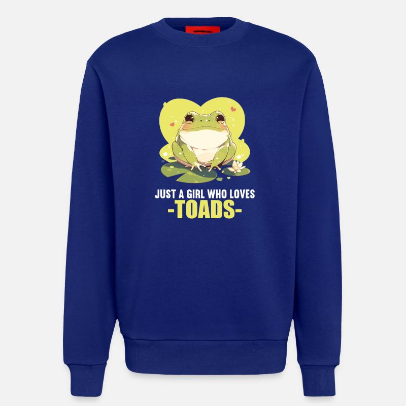 Toad Kröten Kröte - Sweatshirt - made by SPREAD  - Iconic Blue