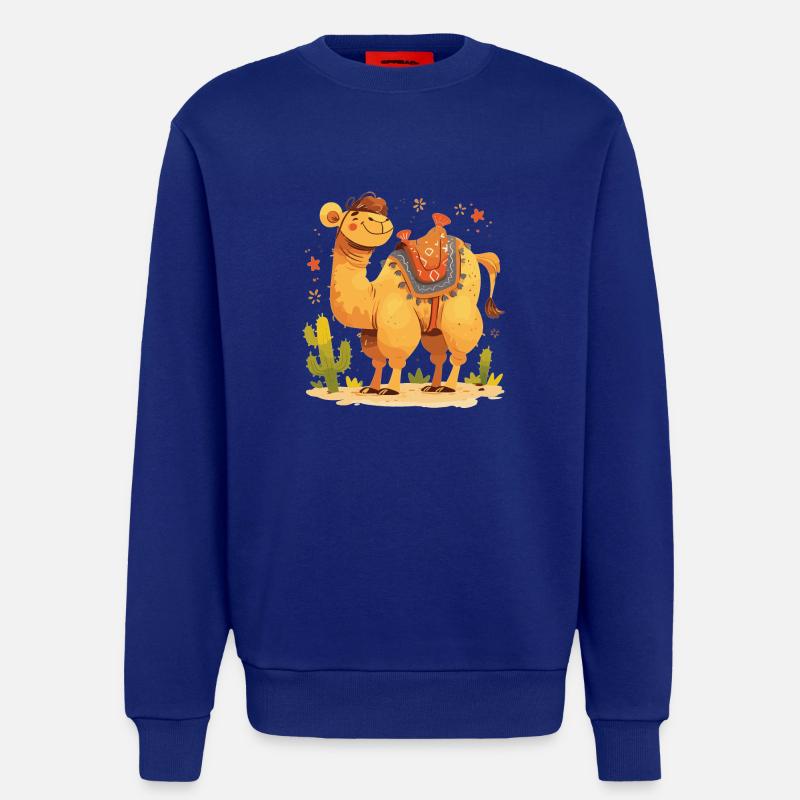 Camel Kamele Kamel - Sweatshirt - made by SPREAD  - Iconic Blue