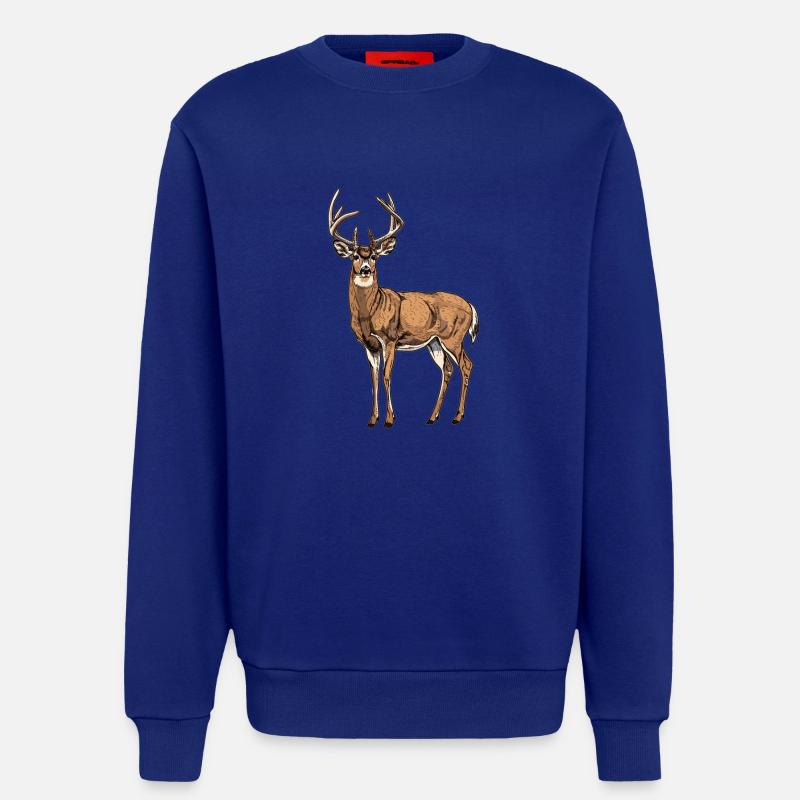 Deer Deer - Sweatshirt - made by SPREAD  - Iconic Blue