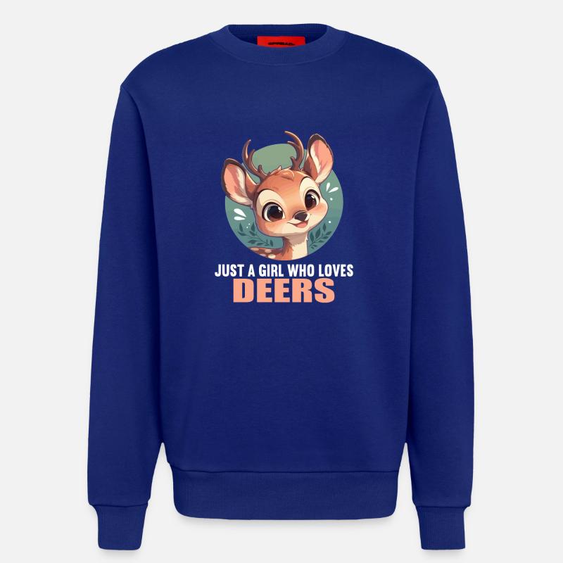 Hirsche Hirsch - Sweatshirt - made by SPREAD  - Iconic Blue