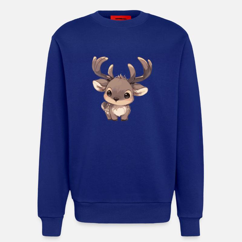 Elche Elch - Sweatshirt - made by SPREAD - Iconic Blue