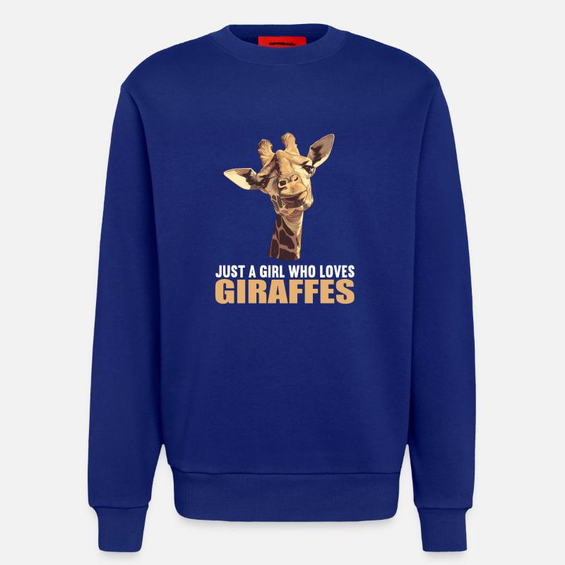 Giraffes Giraffe - Sweatshirt - made by SPREAD  - Iconic Blue