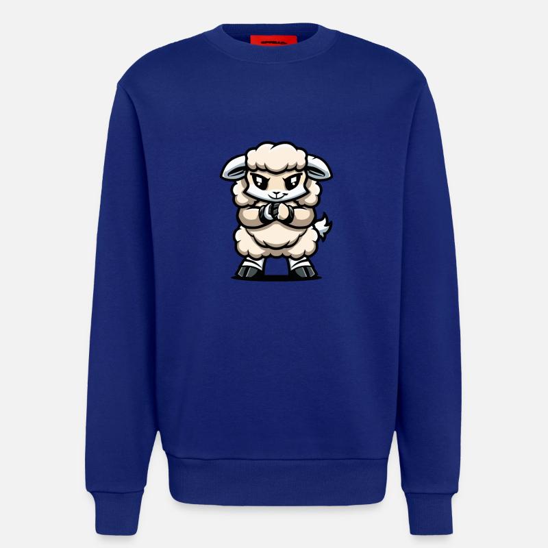 Schaf Comic - Sweatshirt - made by SPREAD  - Iconic Blue