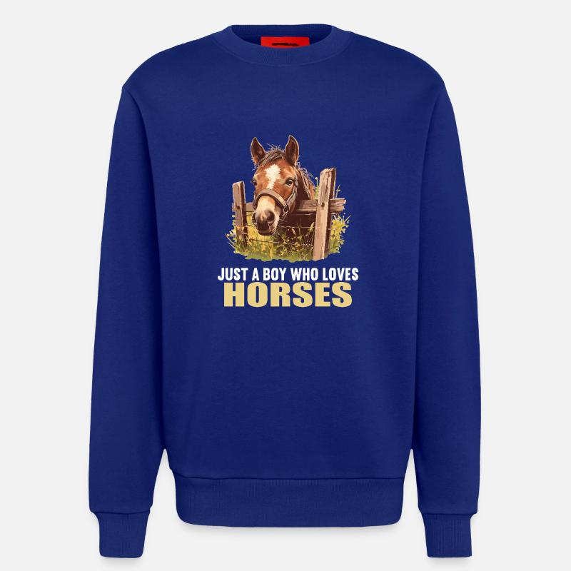 Pferde Pferd - Sweatshirt - made by SPREAD  - Iconic Blue