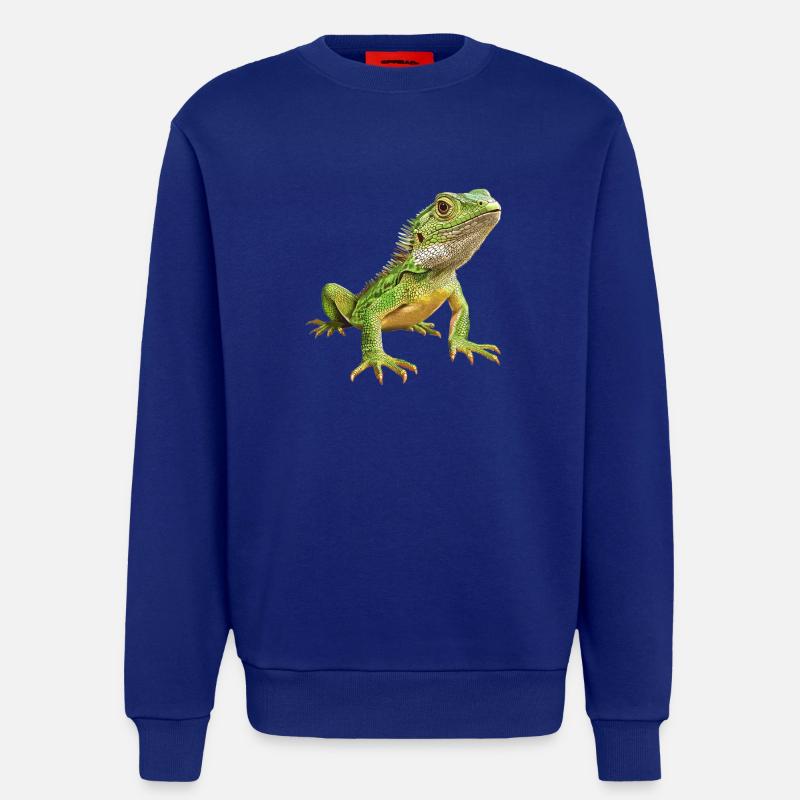 Lizards Lizard - Sweatshirt - made by SPREAD  - Iconic Blue