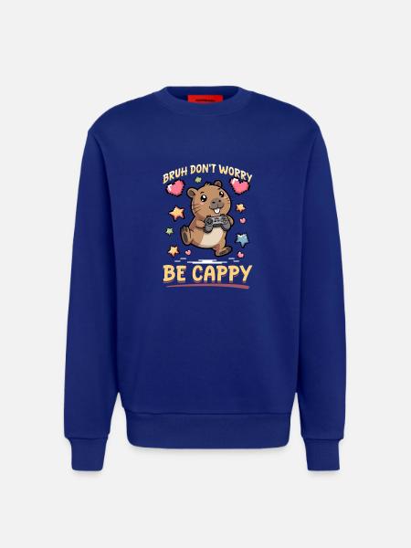 Capybara Gamer Gaming - Sweatshirt - made by SPREAD  - Iconic Blue