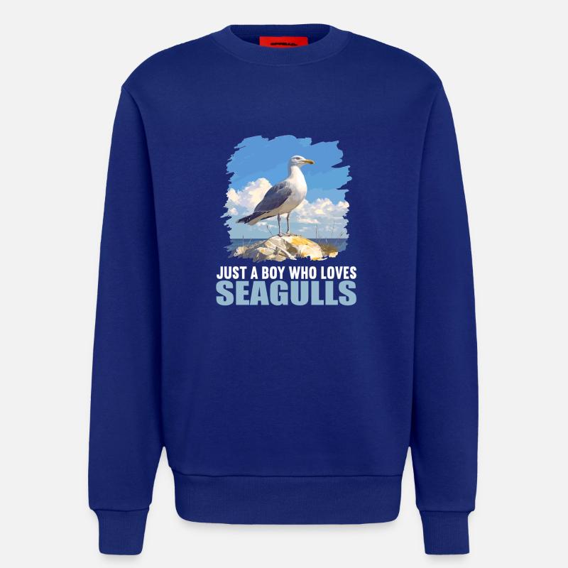 Möwen Möwe - Sweatshirt - made by SPREAD - Iconic Blue