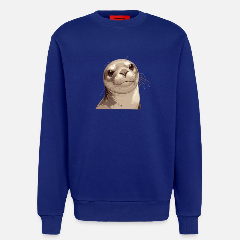 Robben Robbe - Sweatshirt - made by SPREAD  - Iconic Blue