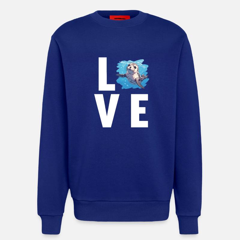 Robben Robbe - Sweatshirt - made by SPREAD - Iconic Blue