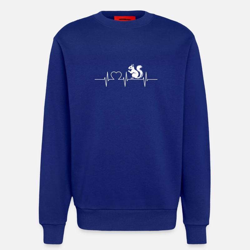 Eichhörnchen - Sweatshirt - made by SPREAD - Iconic Blue