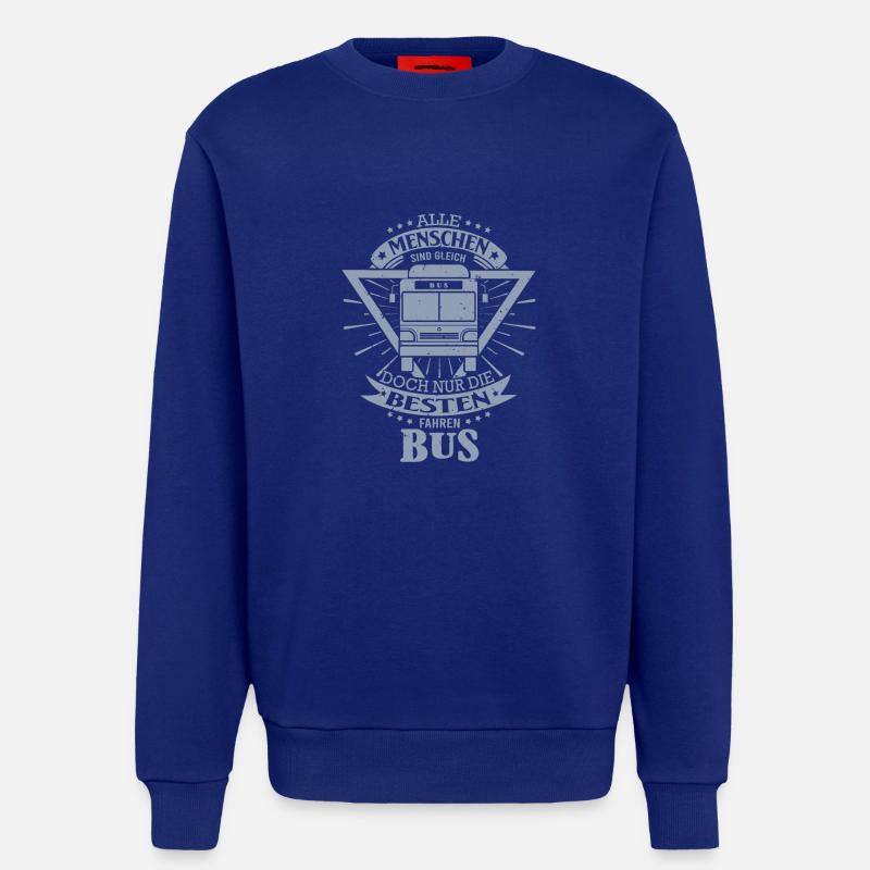 Busfahrer Geschenkideen - Sweatshirt - made by SPREAD  - Iconic Blue