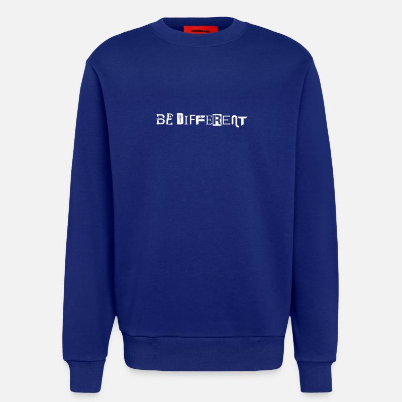 Be different other anders verschieden - Sweatshirt - made by SPREAD - Iconic Blue