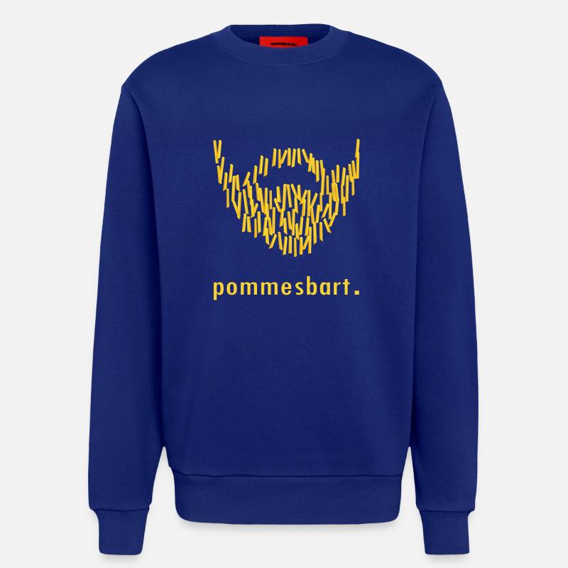 pommesbart. - Sweatshirt - made by SPREAD  - Iconic Blue