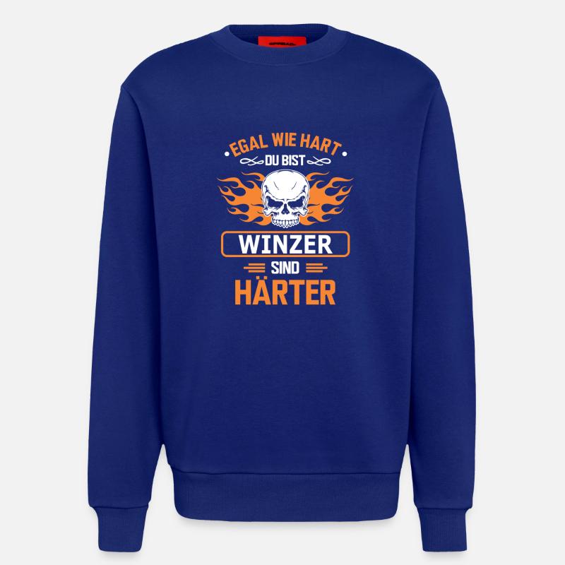 WINZER - Sweatshirt - made by SPREAD  - Iconic Blue