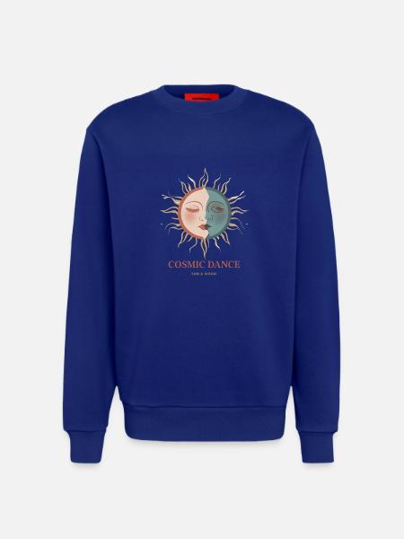 Cosmic Dance Spiritual Gift - Sweatshirt - made by SPREAD  - Iconic Blue