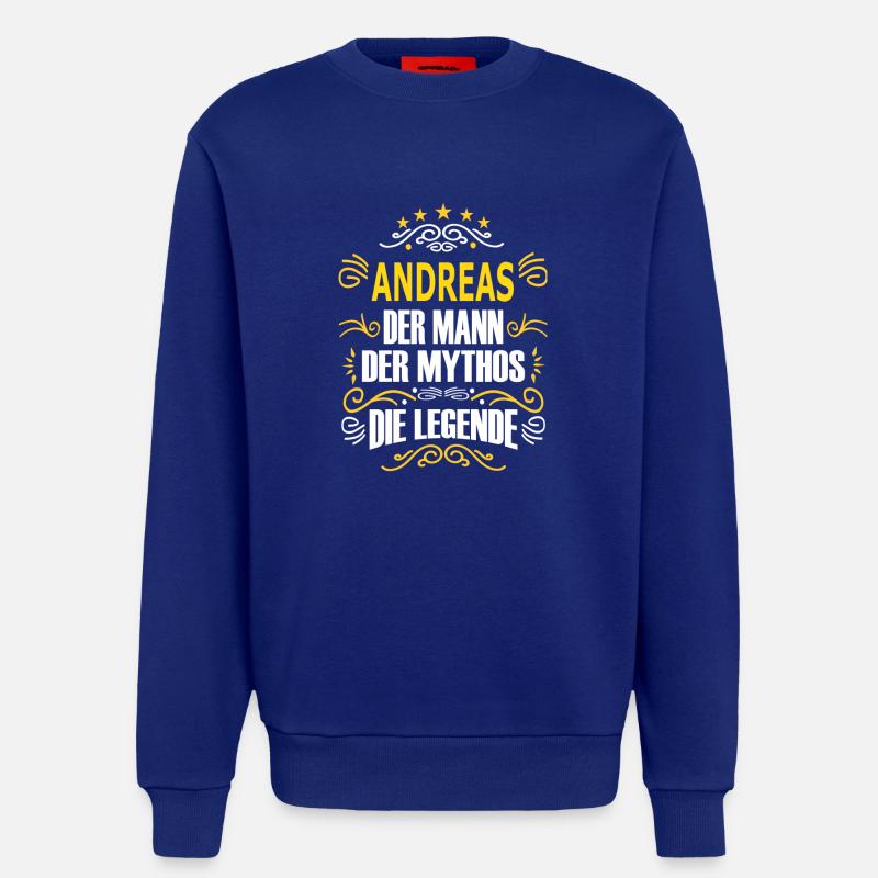 ANDREAS - Sweatshirt - made by SPREAD  - Iconic Blue