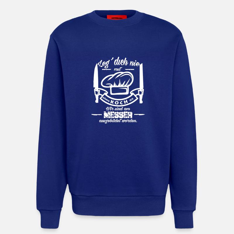 Ein Koch Geschenk - Sweatshirt - made by SPREAD  - Iconic Blue