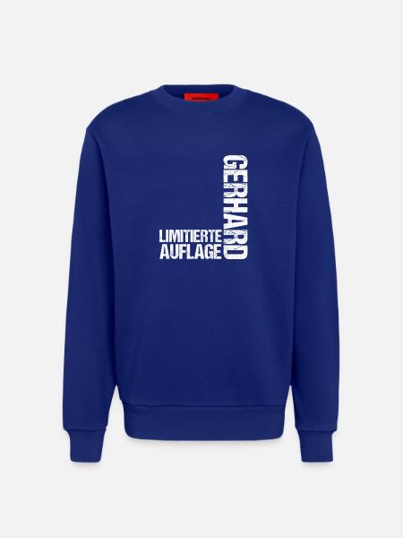 Gerhard - Sweat bio décontracté fabriqué en UE - Iconic Blue