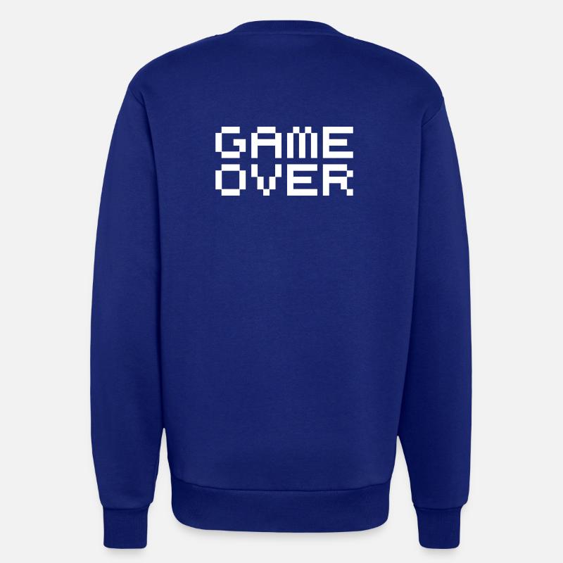 Game over pixels - Sweatshirt - made by SPREAD  - Iconic Blue