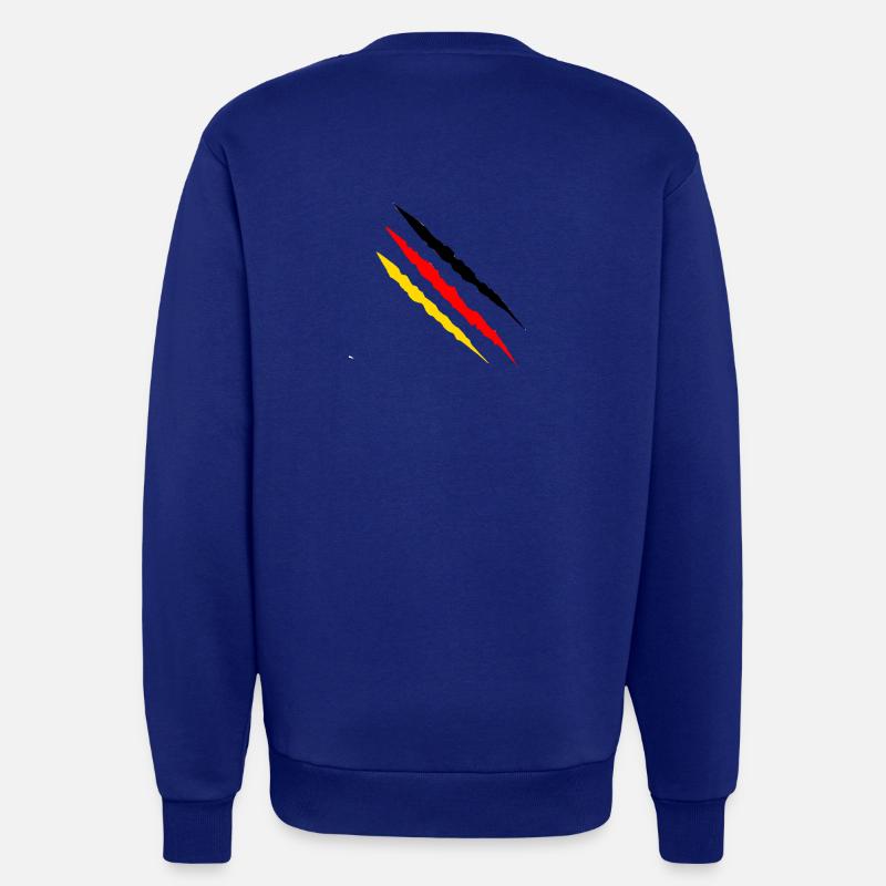 Wm scratch - Sweat bio décontracté fabriqué en UE - Iconic Blue