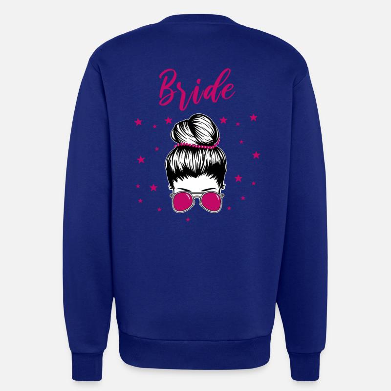 Bride - Sweatshirt - made by SPREAD  - Iconic Blue