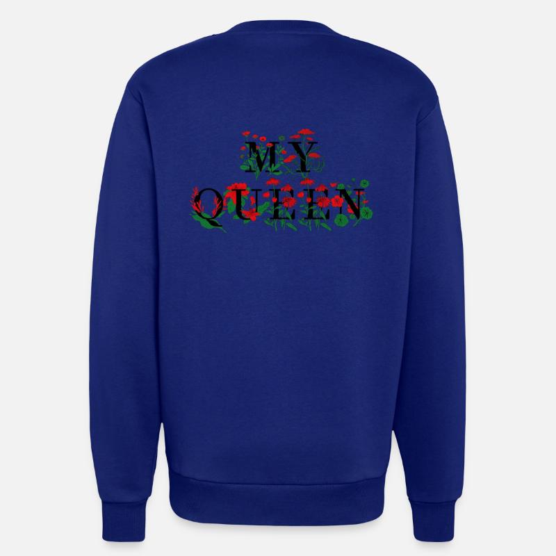 My Queen Partnershirt - Sweatshirt - made by SPREAD  - Iconic Blue