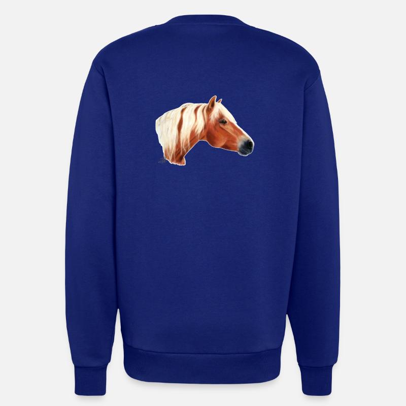Haflinger Pferd - Sweatshirt - made by SPREAD  - Iconic Blue