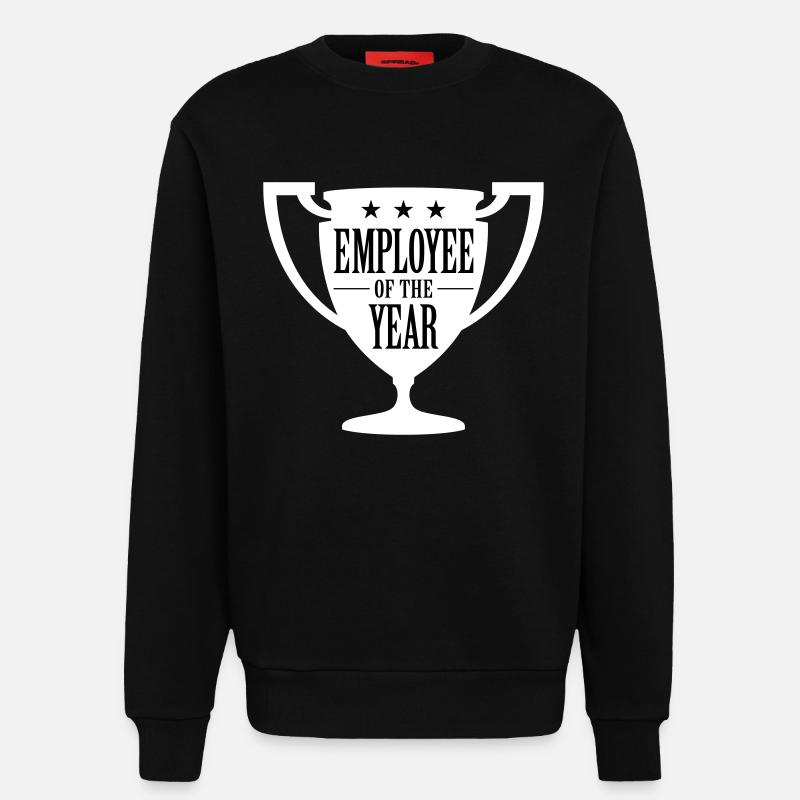 Mitarbeiter des Jahres! - Sweatshirt - made by SPREAD  - SOLID BLACK