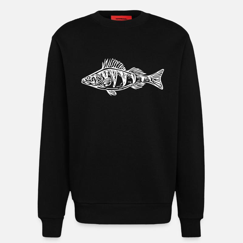 Barsch - Sweatshirt - made by SPREAD  - SOLID BLACK