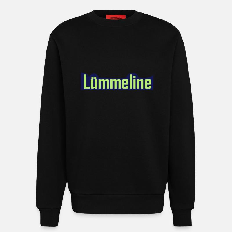 Luemmeline - Sweatshirt - made by SPREAD  - SOLID BLACK