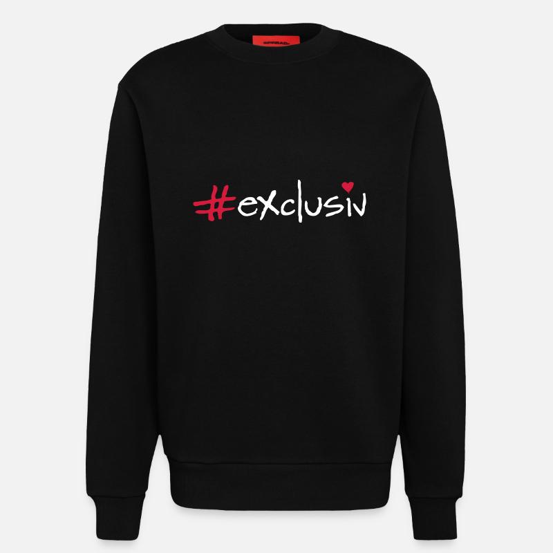 exclusiv - Sweatshirt - made by SPREAD  - SOLID BLACK