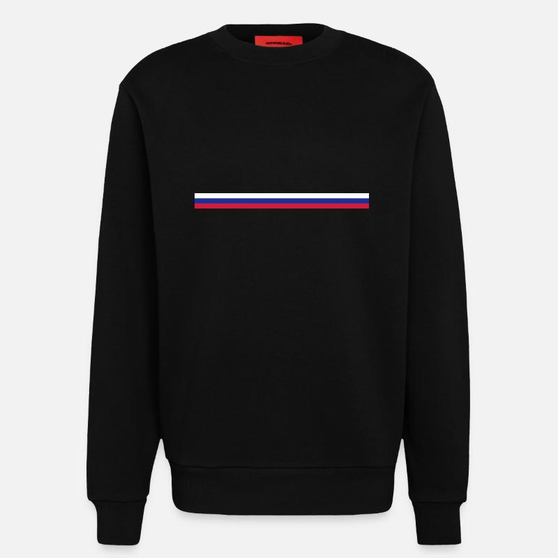 russland-small - Sweatshirt - made by SPREAD  - SOLID BLACK