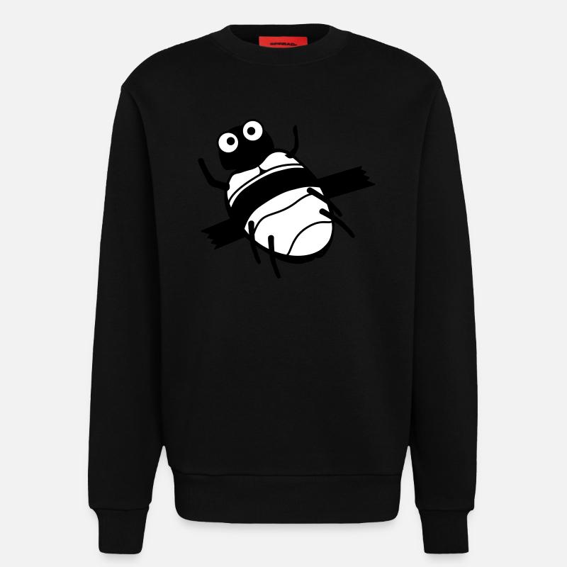 bug fixing kaefer feature tixo - Sweatshirt - made by SPREAD  - SOLID BLACK