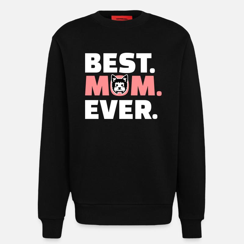 Yorkshire Terrier - Sweatshirt - made by SPREAD  - SOLID BLACK