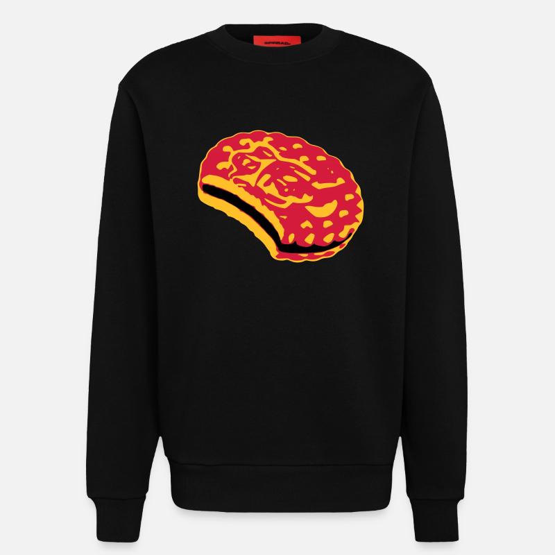 Keks - Sweatshirt - made by SPREAD  - SOLID BLACK