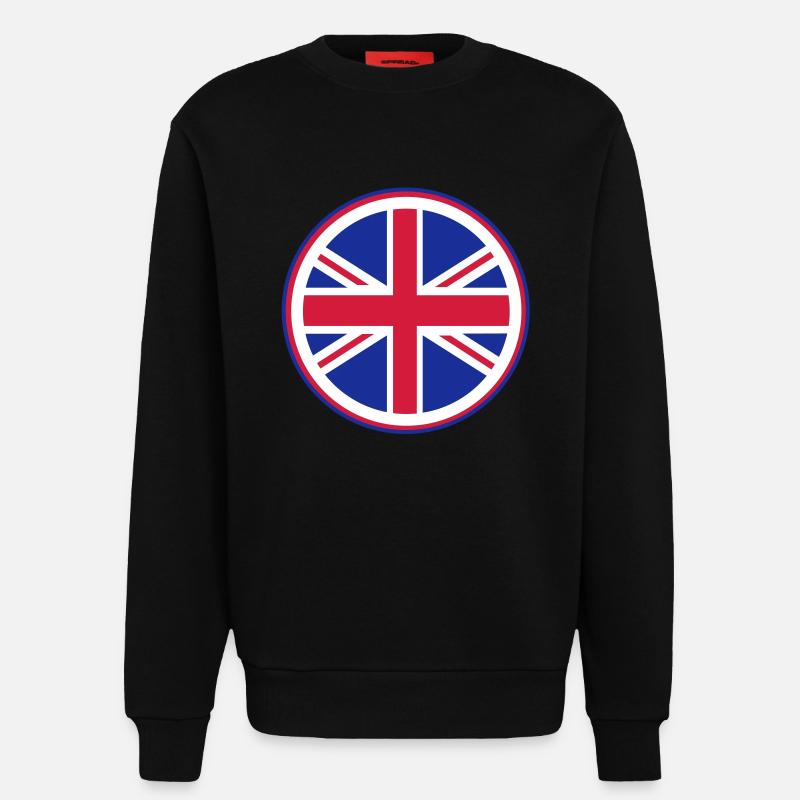 yourcolours3_vec_de - Sweatshirt - made by SPREAD  - SOLID BLACK