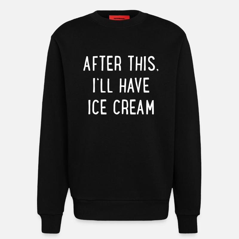 Eis - Sweatshirt - made by SPREAD  - SOLID BLACK