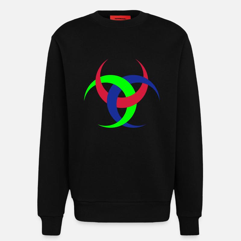 Emblem von Diana - Sweatshirt - made by SPREAD  - SOLID BLACK