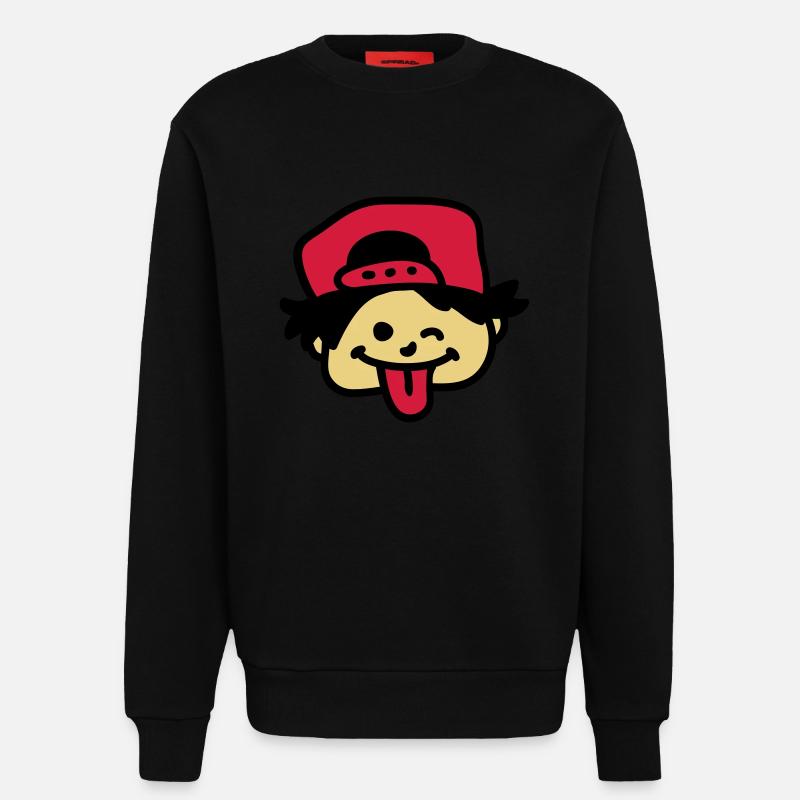 Frecher Junge 3 - Sweatshirt - made by SPREAD  - SOLID BLACK