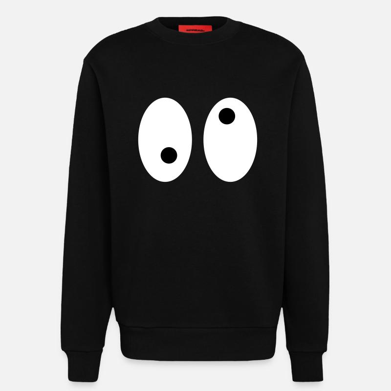 mirette - Sweat bio décontracté fabriqué en UE - SOLID BLACK