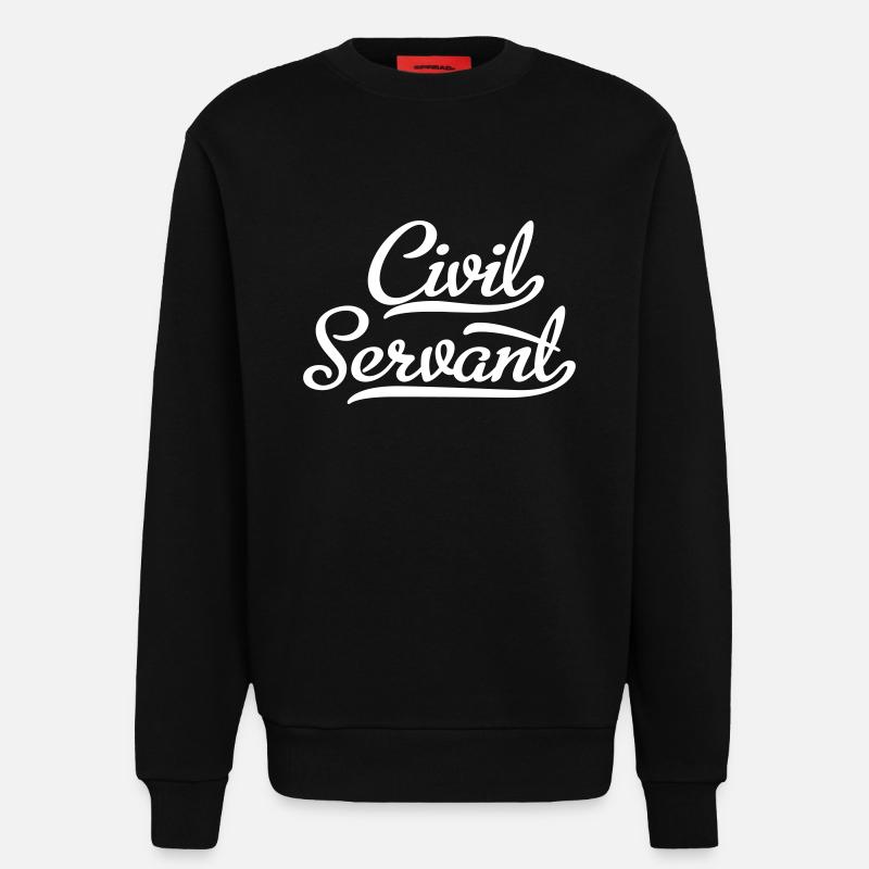 Beamte - Sweatshirt - made by SPREAD - SOLID BLACK